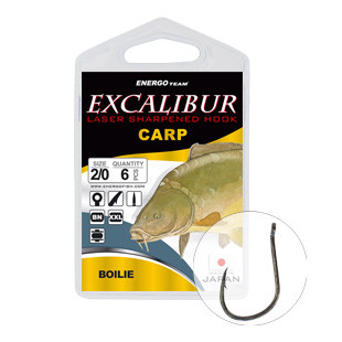 Excalibur Carp szakállas horog 10-es