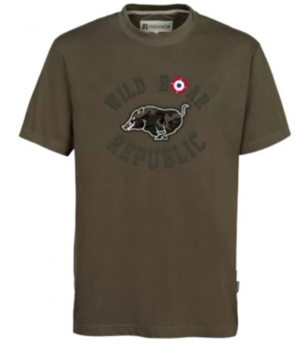 Percussion Wild Boar Republic póló L-es
