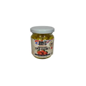 BritBaits Horgászkukorica Halibut-Eper 220ml