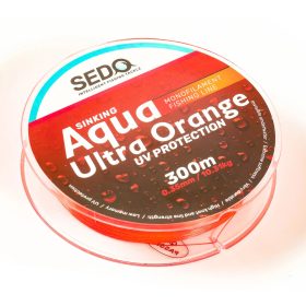   Sedo Aqua Ultra Orange Monofil Horgász Zsinór 0.20mm, 300m, 3.91kg