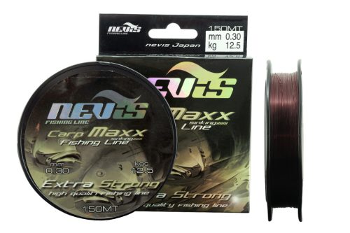 Nevis Carp Maxx Extra Strong Horgász Zsinór 0.22mm, 150m, 7.1kg