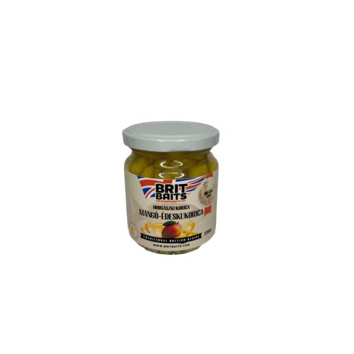 BritBaits Horgászkukorica Mangó-Édeskukorica 220ml