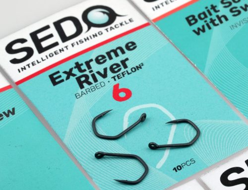 Sedo Extreme River teflon bevonatú horog 8-as