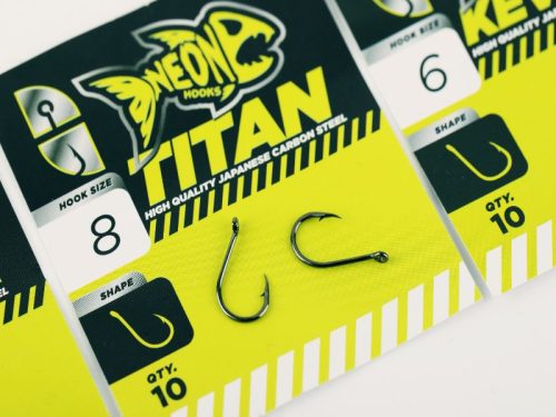 Neon Hooks Titan szakállas horog 10-es