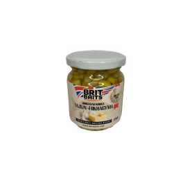 BritBaits Horgászkukorica Vajsav-Fokhagyma 220ml