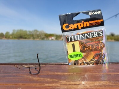 Sasame Thinner's szakáll nélküli horog 4-es