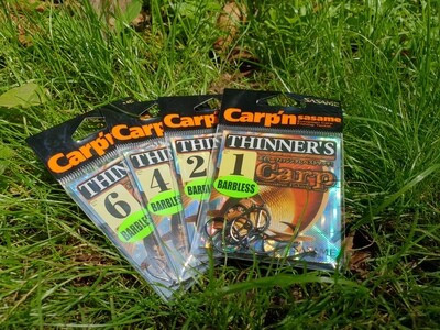 Sasame Thinner's szakáll nélküli horog 4-es