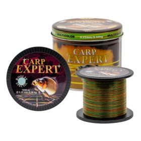  Carp Expert Multicolor Horgász Zsinór UV Védelemmel 0.25mm, 1000m, 8.5kg