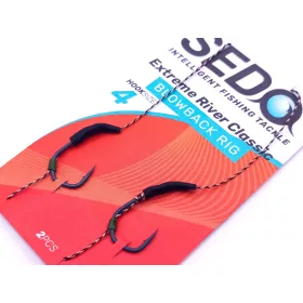 Sedo Extreme River Classic előkötött horog 4-es