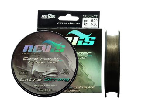 Nevis Carp Feeder Extra Strong Horgász Zsinór 0.20mm, 350m, 5.3kg