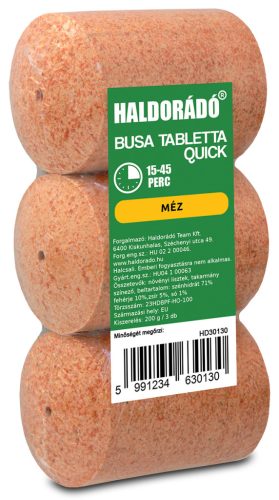 Haldorádó Qiuck Busa Tabletta 3db Méz