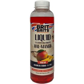 BritBaits Liquid Halibut-Mangó 250 ml
