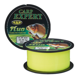 Carp Expert Fluo Monofil Horgász Zsinór UV Védelemmel 0.30mm, 300m, 12.5kg