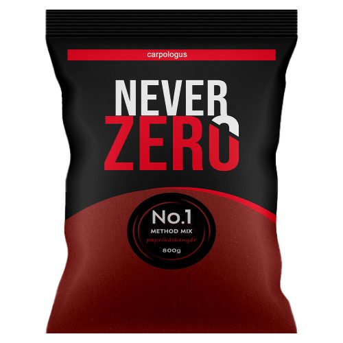 Never Zero Method Mix Etetőanyag Paprikáskenyér 800gr