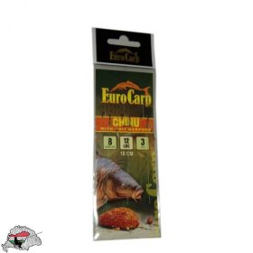   Euro Carp Chinu előkötött szakállas horog csalitüskével 4-es