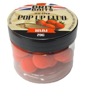 BritBaits Pop Up fluo Hal-Eper 16 mm