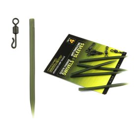   Carp Academy Hengeres Forgó Szilikon Gubancgátlóval  4-es 