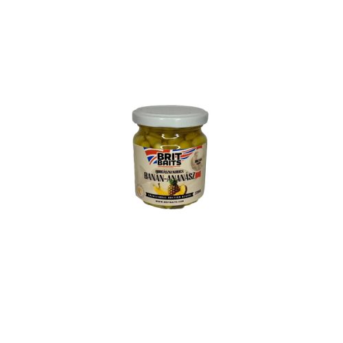 BritBaits Horgászkukorica Banán-Ananász 220ml