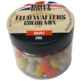 BritBaits Color Mix Fluo Wafters 8mm