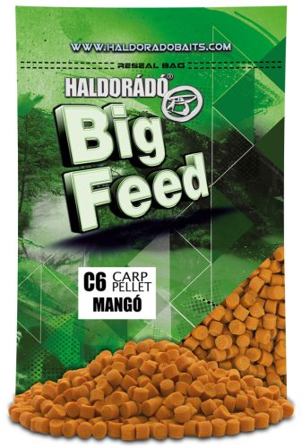 Haldorádó C6 Etetőpellet Mangó 6 mm 800gr