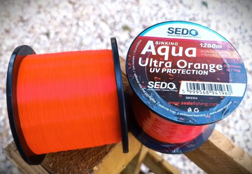 Sedo Aqua Ultra Orange Monofil Horgász Zsinór 0.35mm, 1200m, 10.31kg