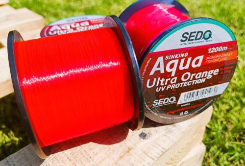 Sedo Aqua Ultra Orange Monofil Horgász Zsinór 0.35mm, 1200m, 10.31kg