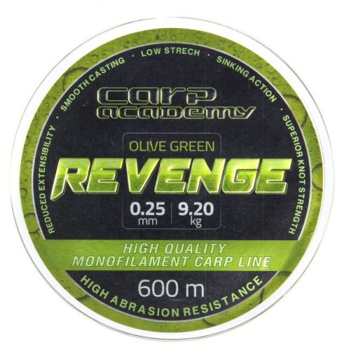 Carp Academy Revenge monofil zsinór 600m, 0,25mm, 9,2kg