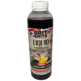BritBaits Liquid Tűzőszúnyog-Vanilia 250 ml