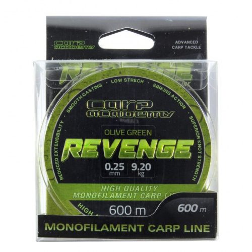 Carp Academy Revenge monofil zsinór 600m, 0,30mm, 12,8 kg