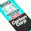 Sedo Carbon Carp előkötött horog csalitüskével 8-as