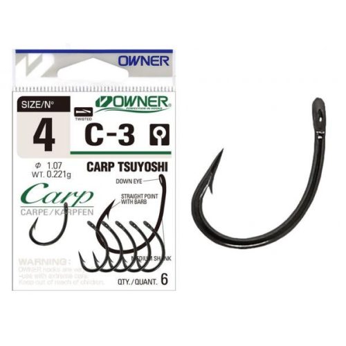 Owner Carp Tsuyoshi C-3 horog 4-es