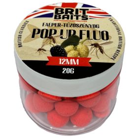 BritBaits Pop Up fluo Faeper-Tűzőszúnyog 12 mm