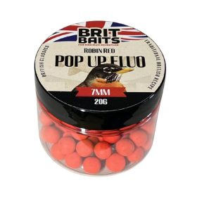 BritBaits Pop Up fluo Robin Red 7mm