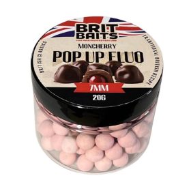 BritBaits Amur Pop Up Fluo MonCherry 7mm