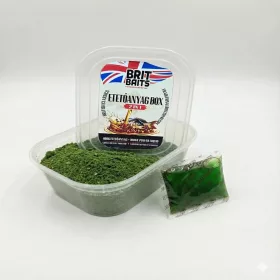 BritBaits Etetőanyag Box Sás-Nád 400gr+100ml Power Liquid