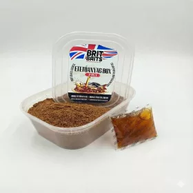 BritBaits Etetőanyag Box MonCherry 400gr+100ml Power Liquid