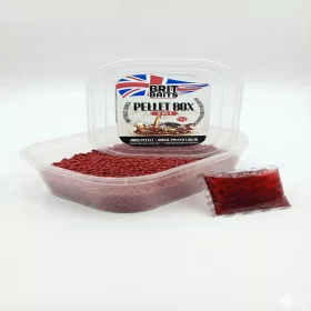   BritBaits Mikropellet Box Robin-Red 400gr 2mm pellet+100ml Power Liquid