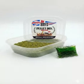   BritBaits Mikropellet Box Thai Fűszer 400gr 2mm pellet+100ml Power Liquid
