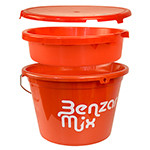 BENZÁR MIX 18 LITERES VÖDÖR TETŐVEL ÉS 5 LITERES TÁLLAL