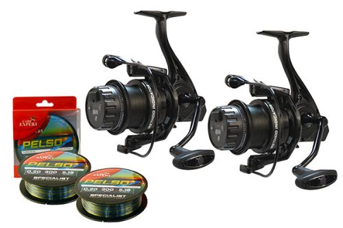 CARP EXPERT DUPLA IBITE ALARM 5500 KAPÁSJELZŐS ORSÓ AJÁNDÉK ZSINÓRRAL