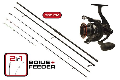 CARP EXPERT MAX2 BOT DOUBLE TIP 360 MAX2 DT 6000 ORSÓVAL