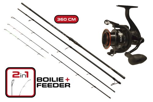 CARP EXPERT MAX2 BOT DOUBLE TIP 360 MAX2 DT 6000 ORSÓVAL