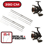 CARP EXPERT MAX2 BOT DOUBLE TIP 390 MAX2 DT 6000 ORSÓVAL DUOPACK