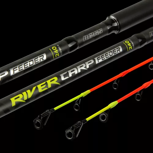 Nevis River Carp Folyóvízi Feeder Bot 2,40 m, 100-250 g, 2+2 részes