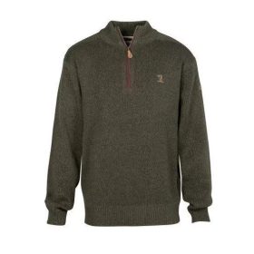   PERCUSSION BOUTON MAGAS NYAKÚ VADÁSZPULÓVER - CIPZAROS (1566) (S-es méret)