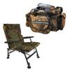 Carp Expert Comfort Camo Szék, CXP camou 25*50cm-es válltáskával, egybe csomagolva