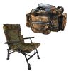 Carp Expert Comfort Camo Szék, CXP camou 25*50cm-es válltáskával, egybe csomagolva