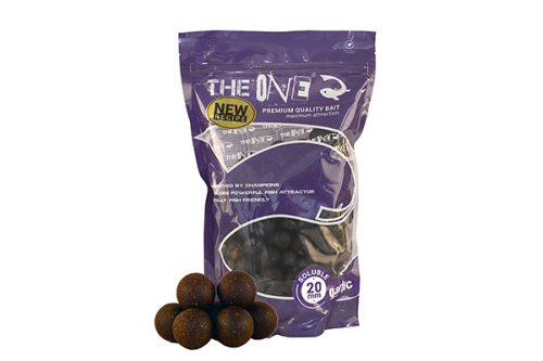 The One Souble Bojli 20mm, 1kg, PURPLE, fokhagyma