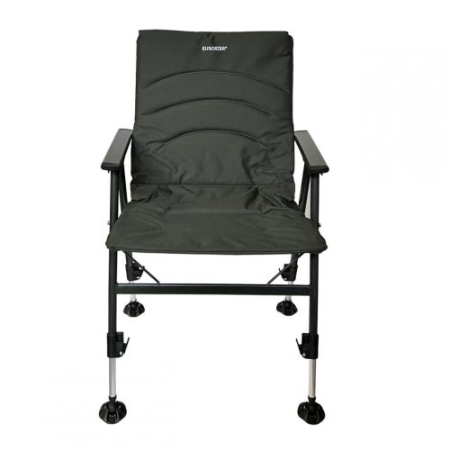 Eurostar karfás horgász fotel állítható talpakkal