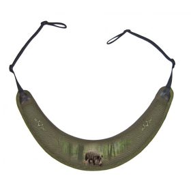 Távcsőtartó nyakpánt, vaddisznós